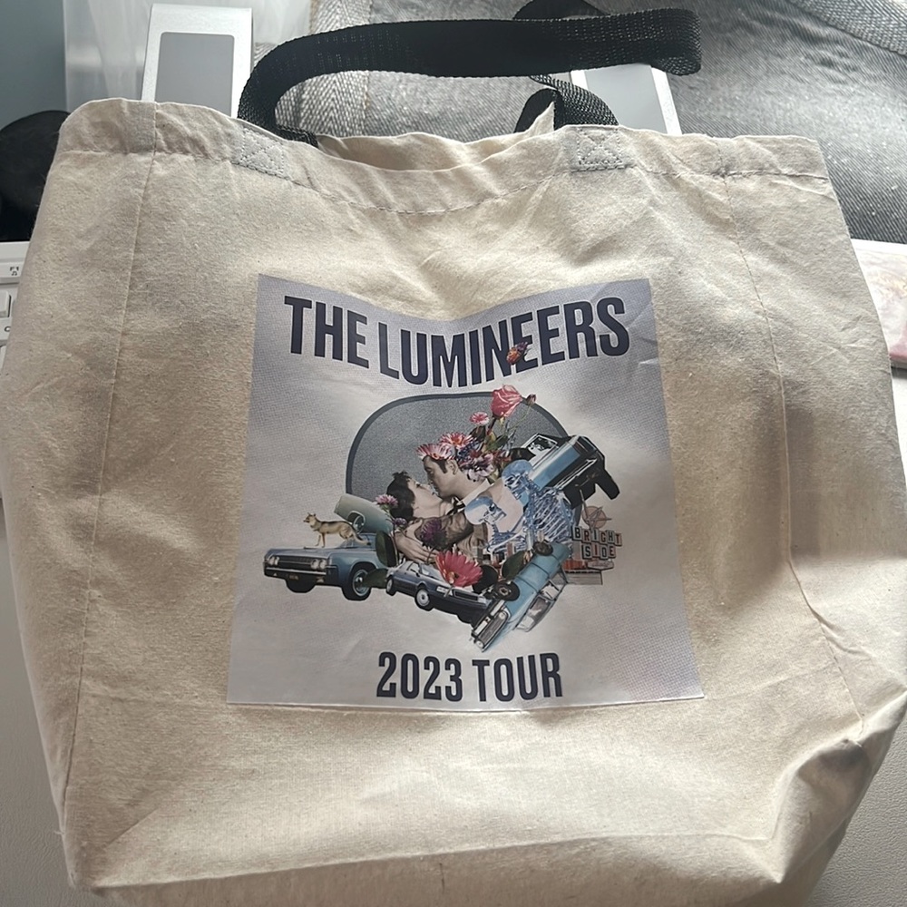 Lumineers 2023 Tour tote bag
